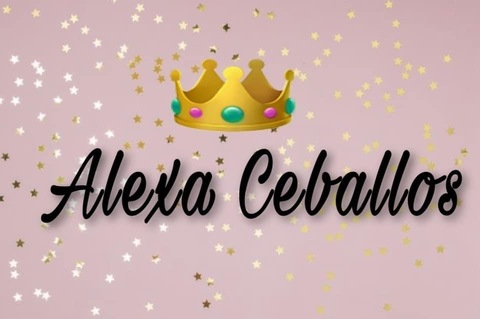 Leaked alexaceballosx1 header onlyfans leaked