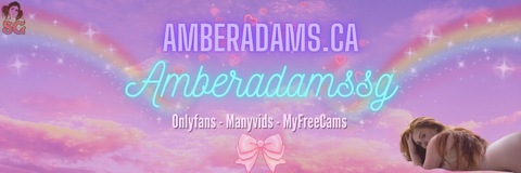 Leaked amberadamssg.free header onlyfans leaked