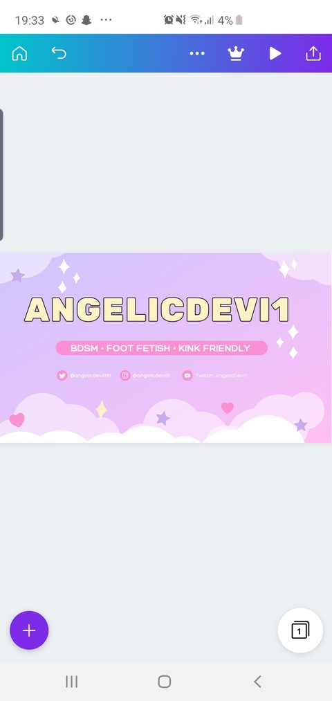 Leaked angelicdevil1 header onlyfans leaked