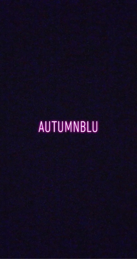 Leaked autumnblu header onlyfans leaked