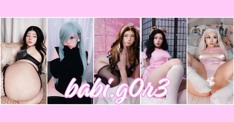 Leaked babi.g0r3 header onlyfans leaked
