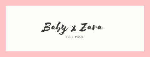 Leaked baby.zara_free header onlyfans leaked