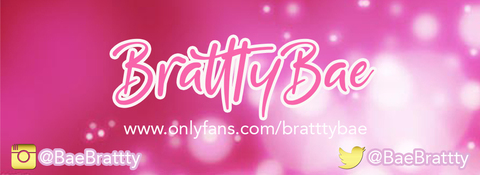 Leaked baebrattty header onlyfans leaked