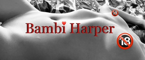 Leaked bambi_harper header onlyfans leaked