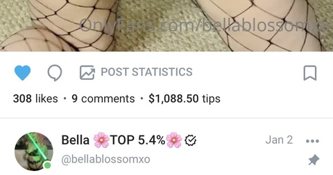 Leaked bellablossomxo header onlyfans leaked