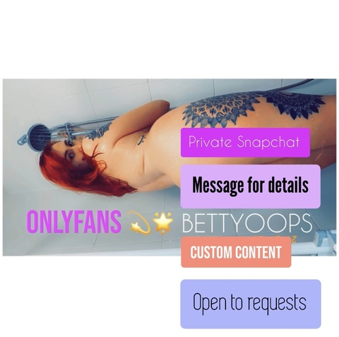 Leaked bettyoops header onlyfans leaked