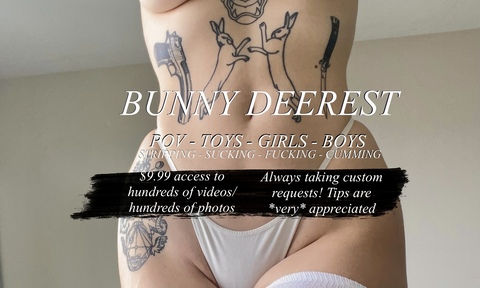 Leaked bunnydeerest header onlyfans leaked