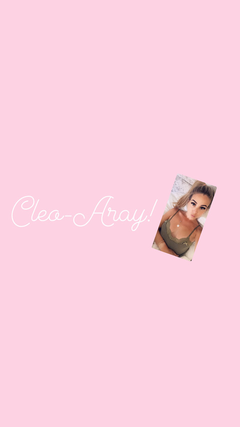 Leaked cleo-aray header onlyfans leaked
