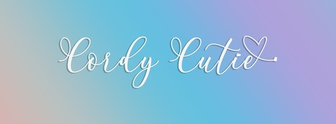 Leaked cordycutie header onlyfans leaked