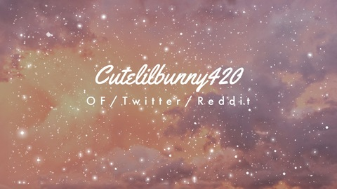 Leaked cutelilbunny420x header onlyfans leaked