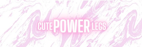 Leaked cutepowerlegs header onlyfans leaked