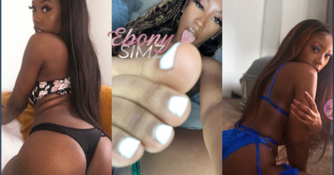 Leaked ebonysimz2 header onlyfans leaked