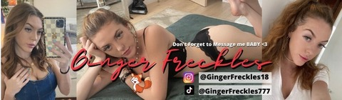 Leaked frecklemygingerfree header onlyfans leaked