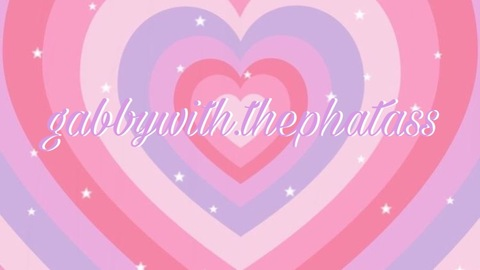 Leaked gabbywith.thephatass header onlyfans leaked