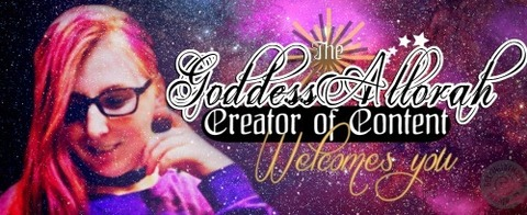 Leaked goddessallorah header onlyfans leaked