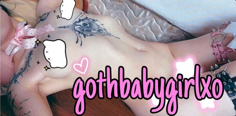 Leaked gothbabygirlxo header onlyfans leaked