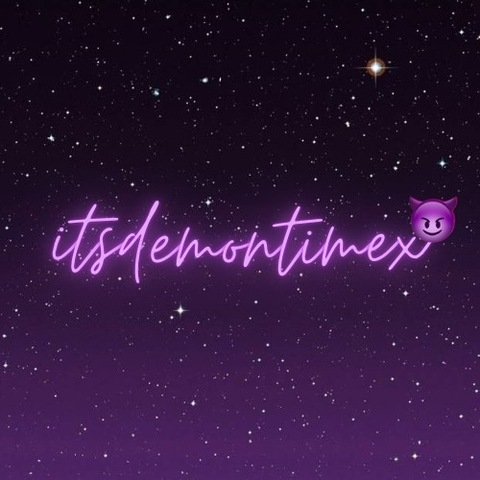 Leaked itsdemontimex header onlyfans leaked