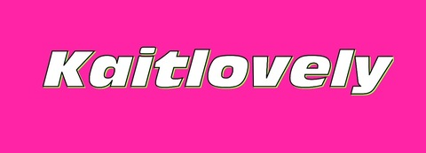 Leaked kaitlovely header onlyfans leaked