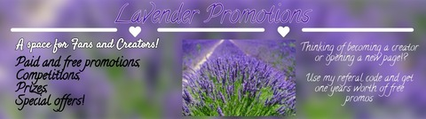 Leaked lavenderpromos header onlyfans leaked