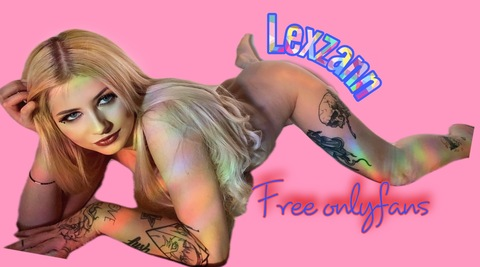 Leaked lexzannofficial header onlyfans leaked