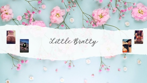 Leaked littlebratty13 header onlyfans leaked