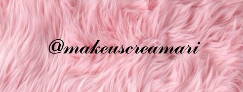 Leaked makeuscreamarifree header onlyfans leaked