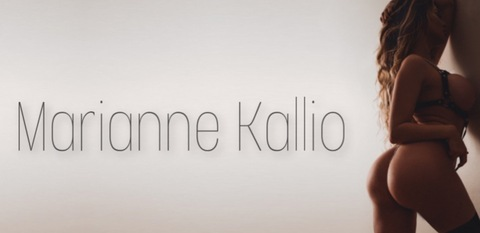 Leaked mariannekallio header onlyfans leaked