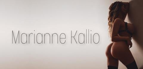 Leaked mariannekalliofree header onlyfans leaked