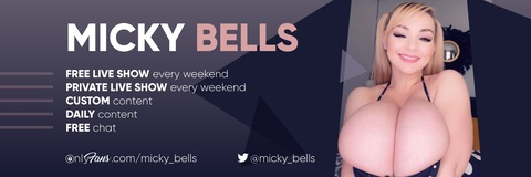 Leaked micky_bells header onlyfans leaked