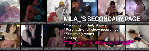 Leaked mila_videos header onlyfans leaked