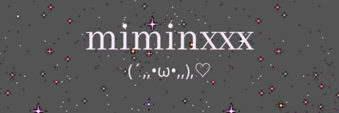 Leaked miminxxx header onlyfans leaked