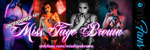 Leaked missfayebrown header onlyfans leaked