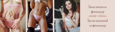 Leaked mrsrory header onlyfans leaked