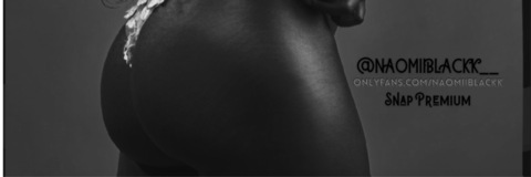 Leaked naomiiblackk header onlyfans leaked