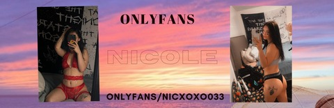 Leaked nicxoxo033 header onlyfans leaked