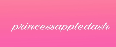 Leaked princessappldsh header onlyfans leaked