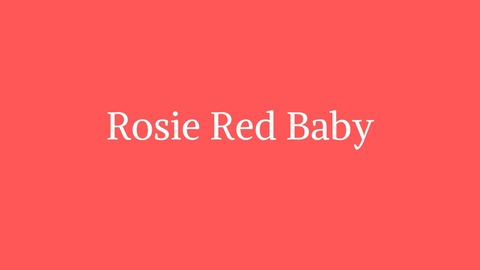 Leaked rosieredbaby header onlyfans leaked