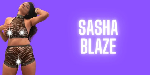 Leaked sashaiblaze header onlyfans leaked