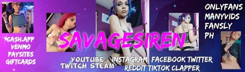 Leaked savagesiren header onlyfans leaked