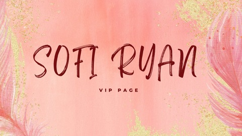 Leaked sofiryan header onlyfans leaked