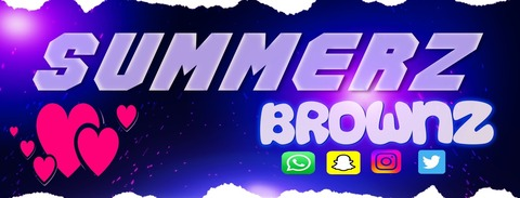 Leaked summerzbrownz header onlyfans leaked