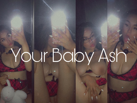 Leaked yourbabyash header onlyfans leaked